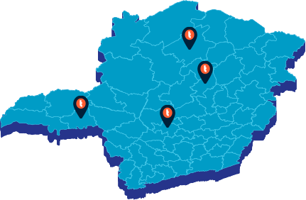 Termogoiás Mapa Minas Gerais